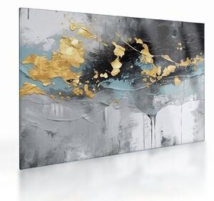 Tablou pe sticlă - Abstracție (70x50 cm)
