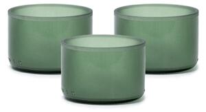 Set 3 boluri din sticlă GREEN
