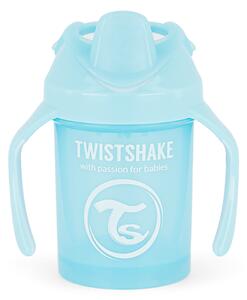 Cană de antrenament cu anticurgere Twistshake230 ml, albastru