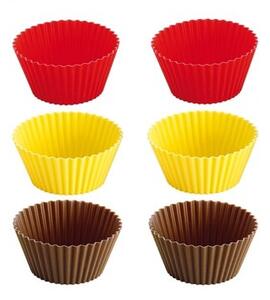 Set 6 coșulețe silicon Tescoma DELÍCIA,7 cm