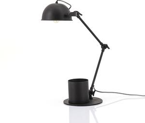 Lampa de birou din fier Gabe neagra
