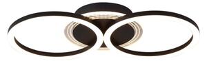 Searchlight 13651BK - Plafonieră LED dimabilă CONTOUR LED/24W/230V 3000K