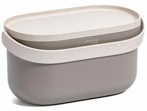 Container deșeuri biologice fără cadru și saci,Plastia, taupe cu zaț de cafea, 4 l