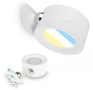 Briloner 3896016 - Aplica de perete LED TARI, reîncărcabilă, reglabilă, 1,6W/5V, 1500 mAh, albă
