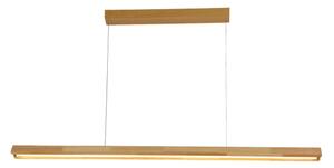 Brilagi - Lustră suspendată cu cablu UMEA WOOD LED/30W/230V 120 cm lemn
