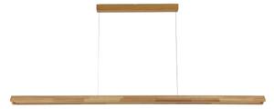 Brilagi - Lustră LED UMEA WOOD suspendată pe cablu, 40W, 230V, 150 cm, lemn