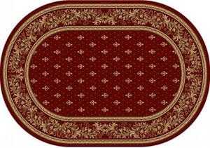 Covor Lotos Oval, Model Bisericesc, 15066, Rosu, Diverse Dimensiuni