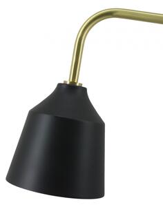 Lampa decorativa din fier/cupru Carisa neagra, un bec