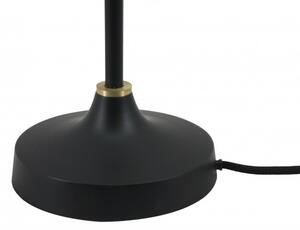 Lampa decorativa din fier/cupru Carisa neagra, un bec