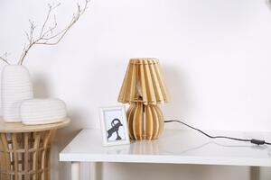 Lampa decorativa din lemn Gino Lemn bej, un bec