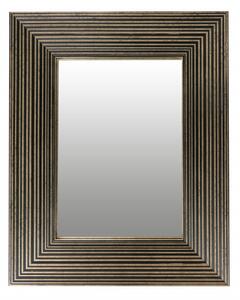 Oglinda dreptunghiulara cu rama din polistiren neagra/aurie Harper, 44,8cm (L) x 35,8cm (L) x 1,8cm (H)