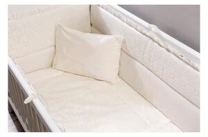 Fancy Love Baby Setting (60 x 120) Set lenjerie de pat pentru bebeluși Cremă