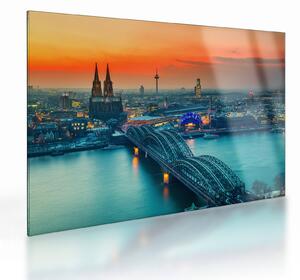Tablou pe sticlă - Köln (70x50 cm)