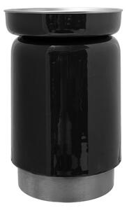 Masuta de cafea rotunda din fier 31,5x31,5x46,5 cm negru
