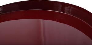 Masuta de cafea rotunda Morrison 41x41x47 cm bordo