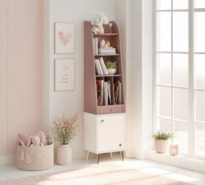 Biblioteca pentru camera copii, 44x186x36 cm, colectia Elegance