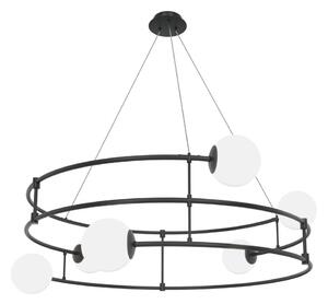 Lustră pe cablu Maytoni MOD317PL-06B BALANCE 6xG9/40W/230V negru