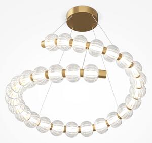 Lustră LED pe cablu Maytoni MOD555PL-L35G3K AMULET LED/40W/230V 3000K auriu
