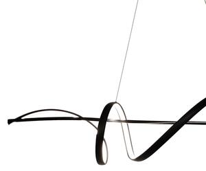 Lustră LED pe cablu SASH LED/36W/230V negru