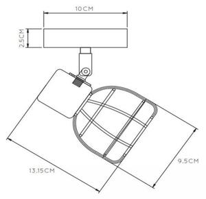 Spot Lucide 00929/01/30 FILOX 1xE14/40W/230V