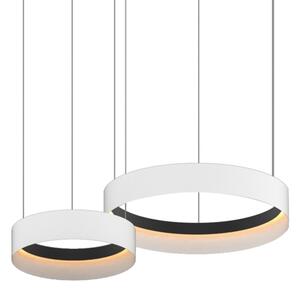 Lustră LED pe cablu ORBITA LED/72W/230V alb/negru