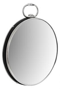 Oglindă rotunda cu rama argintie 5x51x62 cm