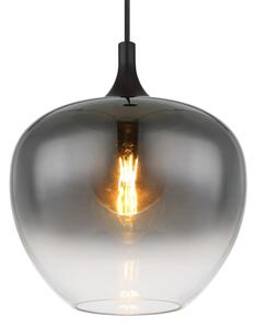 Lustră pe cablu MAXY 1xE27/60W/230V negru Globo 15548H1