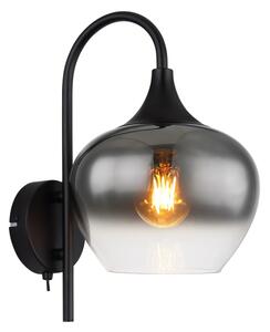 Lampă de perete MAXY 1xE27/40W/230V negru Globo 15548W