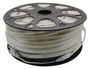 Banda LED 5730 120 SMD/ML Furtun Silicon 220V Rola 100M Alb natural