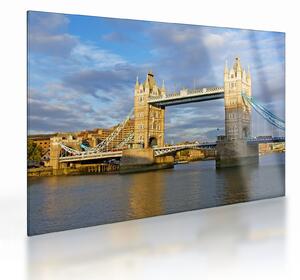 Tablou pe sticlă - Tower Bridge (70x50 cm)