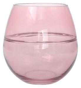 Vaza din sticlă Sidney, roz