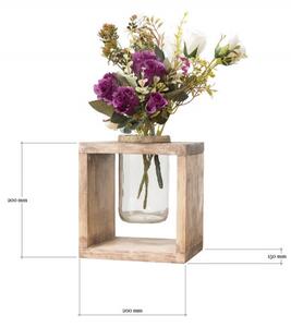 Cero - Suport pentru flori din lemn 20x15x20 lemn