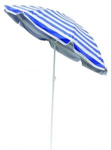 Umbrela de plaja, cu dungi alba/albastru, articulatie pivotanta, My Garden, DGI4715