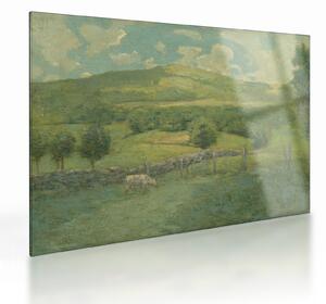 Tablou pe sticlă - Julian Alden Weir, Obweebetuck, reproducere (70x50 cm)