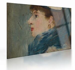 Tablou pe sticlă - Edouard Manet, Portrait of a Lady, reproducere (70x50 cm)
