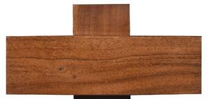 Etajera din lemn de salcam 30x9x72 cm