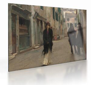 Tablou pe sticlă - John Singer Sargent, Street in Venice, reproducere (70x50 cm)