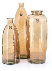 Vaza de sticla Cadiz maro 71cm
