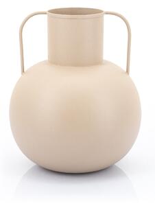Vaza de ceramica Clopot medie maro deschis 30 cm