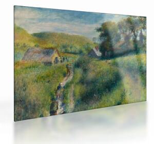 Tablou pe sticlă - Auguste Renoir, The Mussel Harvest, reproducere (70x50 cm)