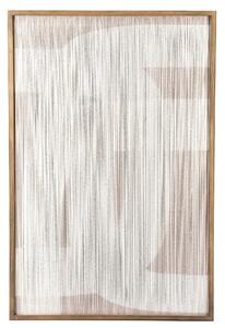 Tablou Yoko 80x4x120 cm alb