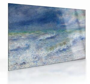 Tablou pe sticlă - Pierre-Auguste Renoir, Seascape, reproducere (70x50 cm)
