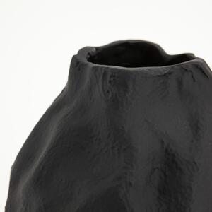 Vaza de aluminiu Dent mare neagra 37 cm