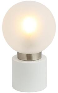 Lampă de masă MARKA 1xE14/25W/230V alb Globo 21003WN