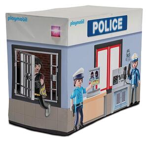 Cort joaca PlayMobil Sectia de Politie, Hauck, 145 x 68 x 105 cm