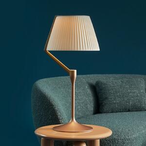 Kartell Lampă de masă cu LED Angelo Stone, aurie, dimabilă, reglabil, Auriu / Alamă, dormitor, Aluminiu, Design