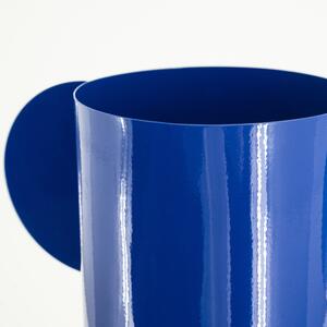 Vaza de fier Bamba albastra 46 cm