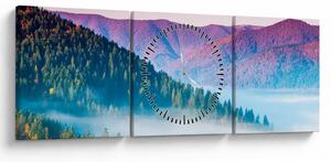 Tablou - Panoramă 2 (cu ceas) (90x30 cm)