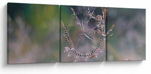 Tablou - Detaliu timp (cu ceas) (90x30 cm)