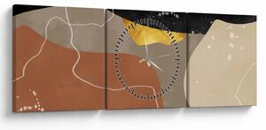 Tablou - Abstract (cu ceas) (90x30 cm)
